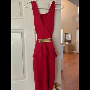 Bebe Hot Pink Dress